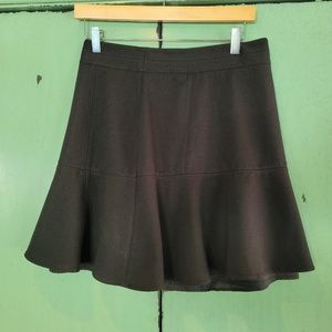 Black short flair skirt, White House/Black Market, Size 8